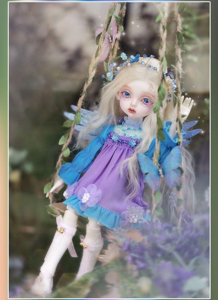 D118 BJD 1/6 ドール本体 Lana　球体関節人形 ハンドメイド