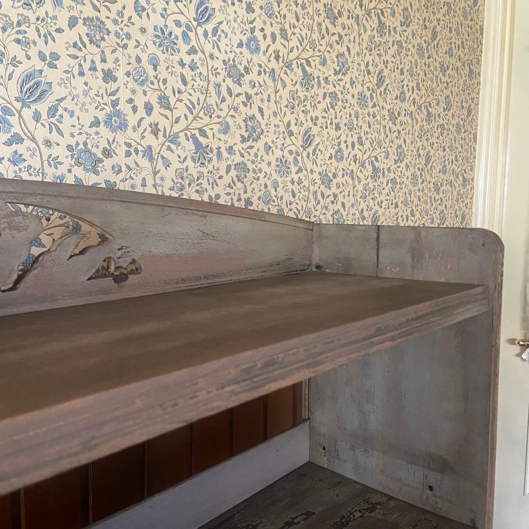 大正ロマン　本棚　アンティーク家具　オープンラック　ビンテージ