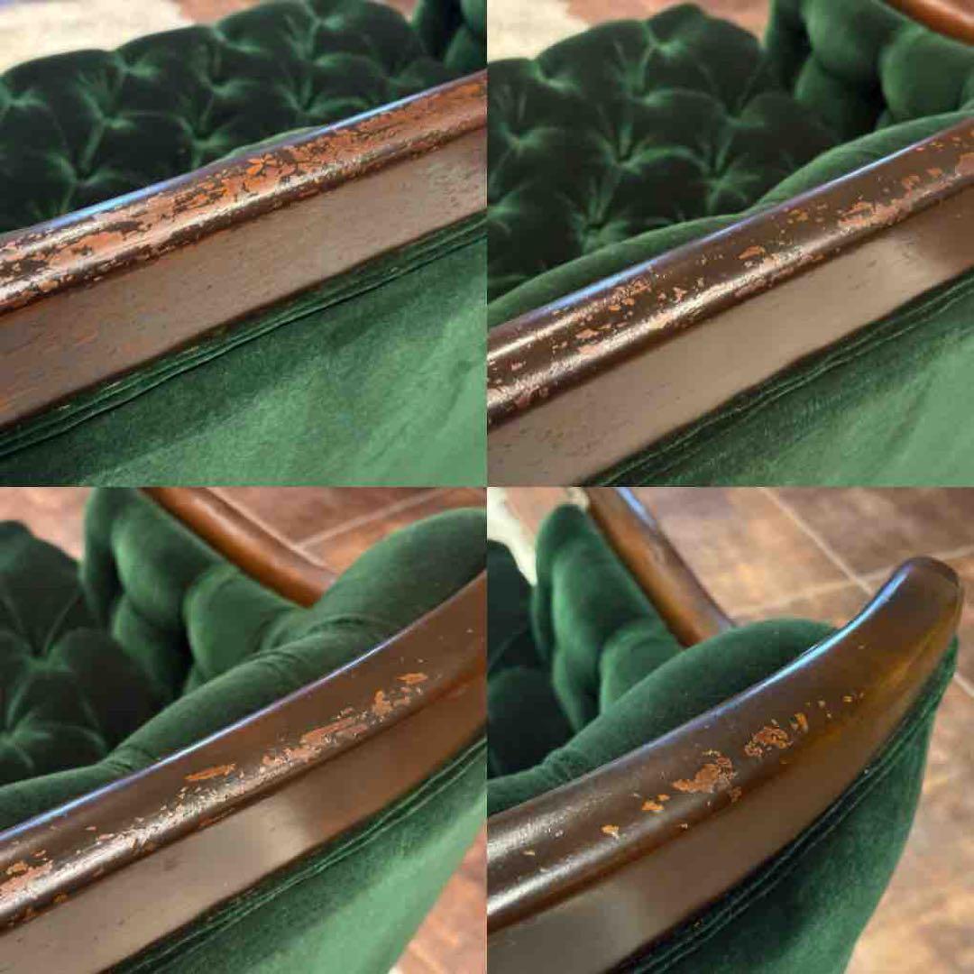 maruni マルニ木工　3人掛けソファ　3Pソファ　リベット　グリーン　GZ