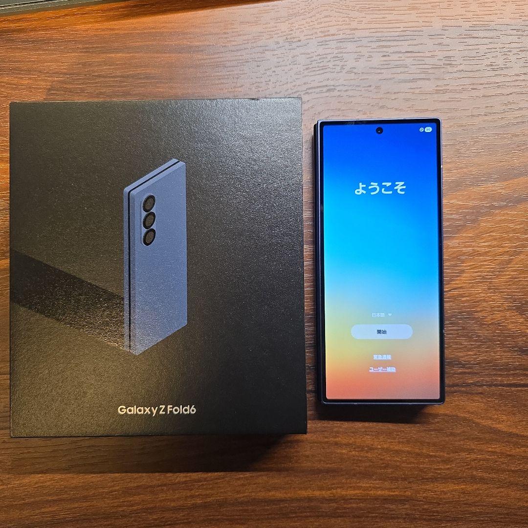 キ*ア様 Galaxy Z Fold 6 ネイビー 256GB 国内版　ケース付