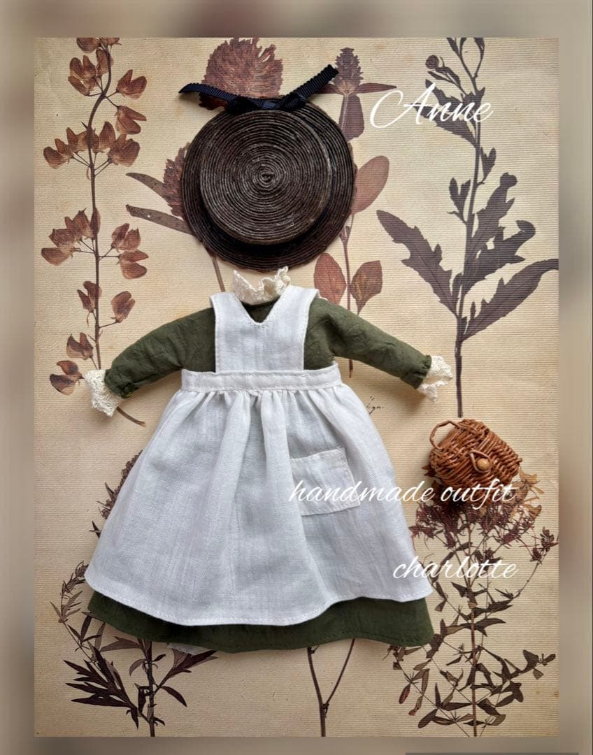 ブライスアウトフィット Blythe outfit 赤毛のアン