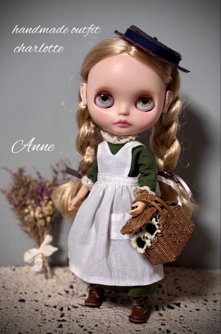 ブライスアウトフィット Blythe outfit 赤毛のアン