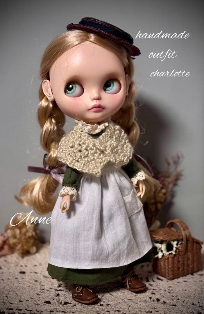 ブライスアウトフィット Blythe outfit 赤毛のアン