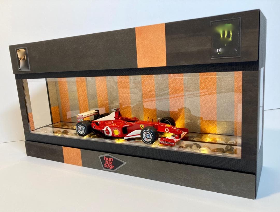 ストーン＆レジン・1/64~1/24・ディスプレーBOX/スタイリッシュジオラマ