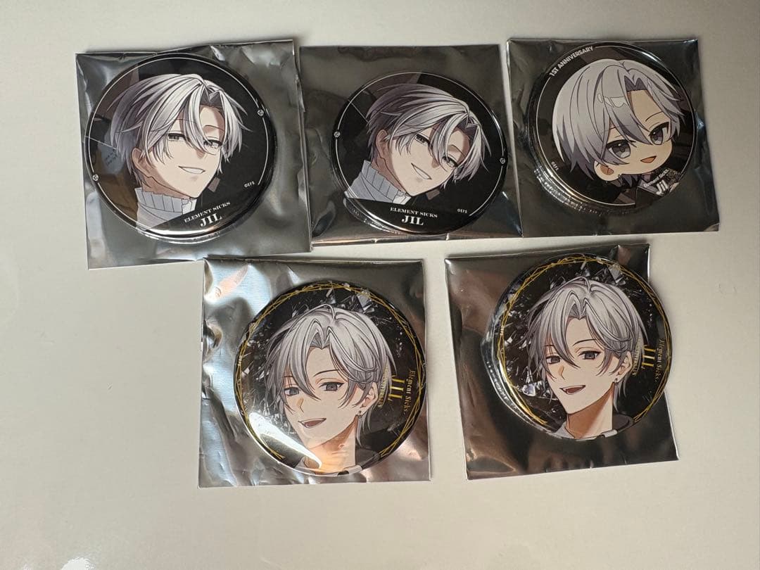 JIL 缶バッジ 9個セット