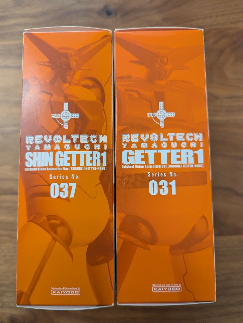 【2体セット】リボルテック 真ゲッター1 ＆ ゲッター1 OVA（世界最後の日）