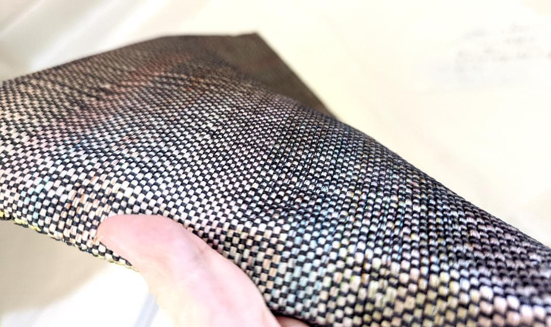 【安心のメルカリ便】帯締め・着物を解いて作った日常でも使用可能なリメイクバッグ