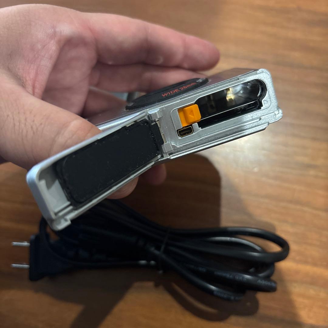 PENTAX Optio W60 防水 デジタルカメラ デジカメ シルバー