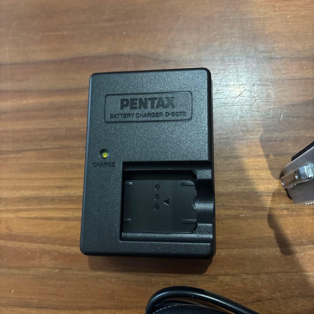 PENTAX Optio W60 防水 デジタルカメラ デジカメ シルバー