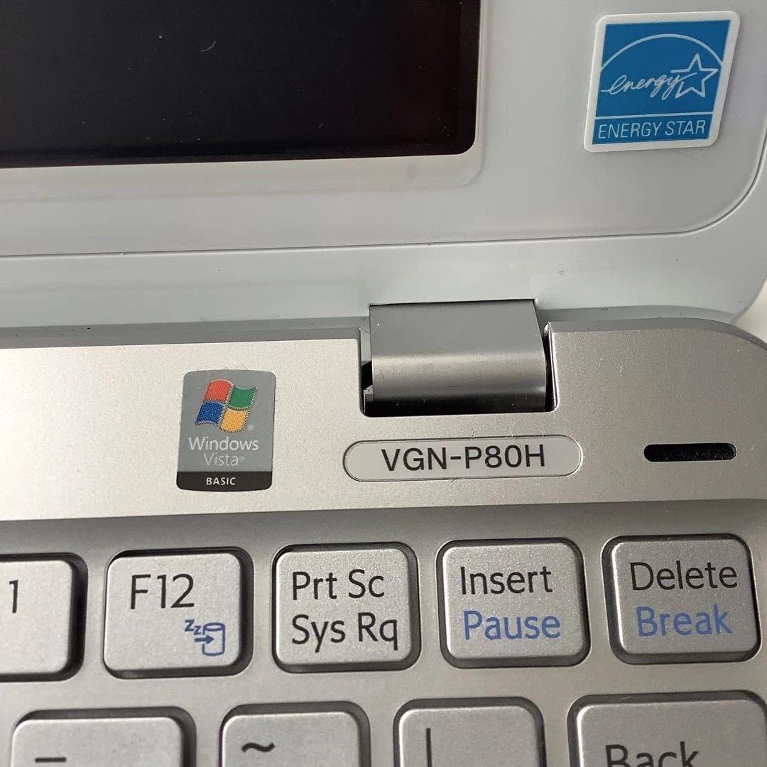 日*亭様 SONY VAIO　type P　VGN-P80H/W　ホワイト　ソニ