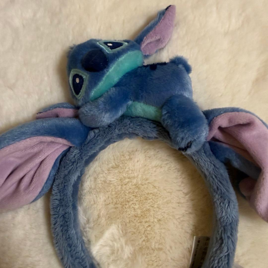 香港ディズニー　スティッチ　カチューシャ