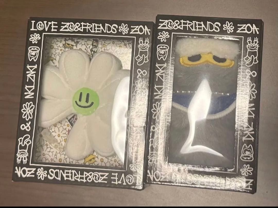 ZO&FRIENDS ZOAぬいぐるみキーリング A&NEぬいぐるみキーリング