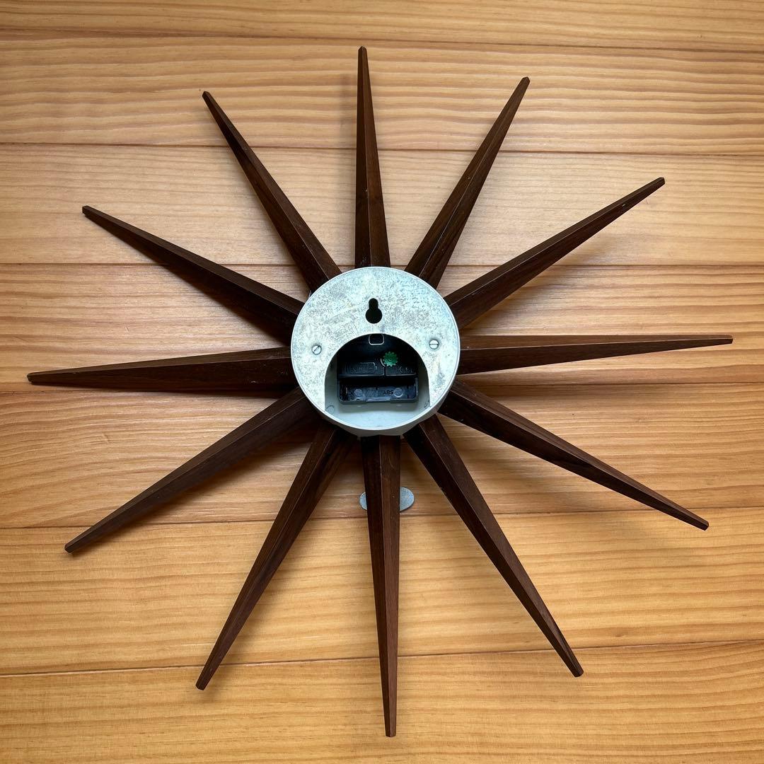 ジョージネルソン　時計　サンバースト　カイトクロック