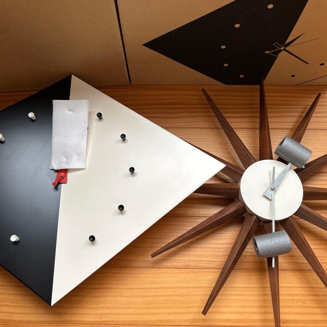 ジョージネルソン　時計　サンバースト　カイトクロック