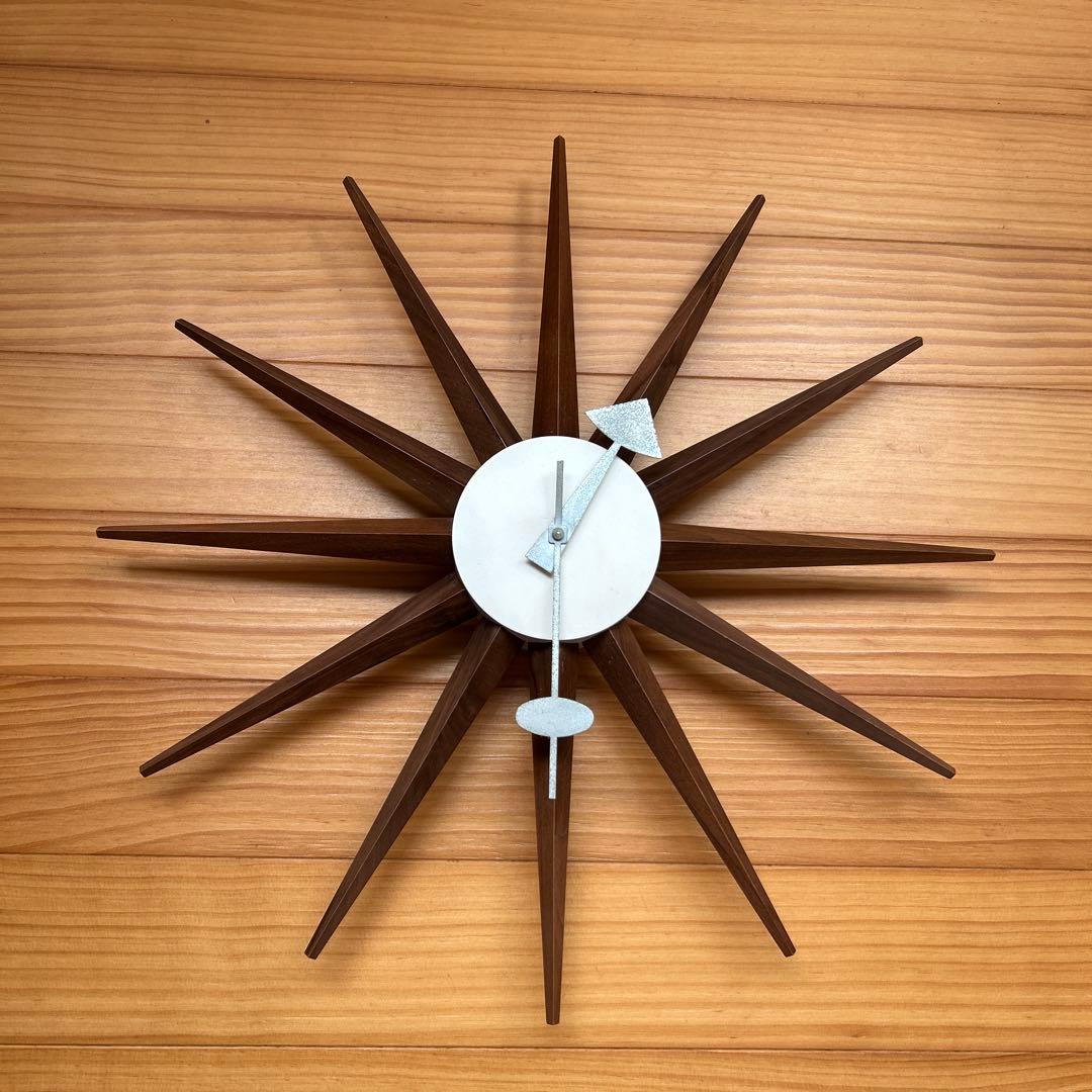 ジョージネルソン　時計　サンバースト　カイトクロック