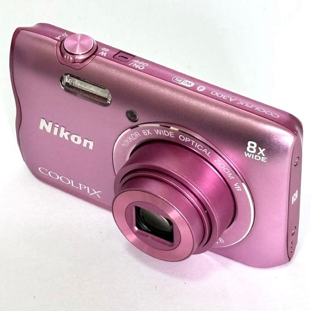 【美品】Nikon coolpix A300 ニコン　デジカメ　SDカード付