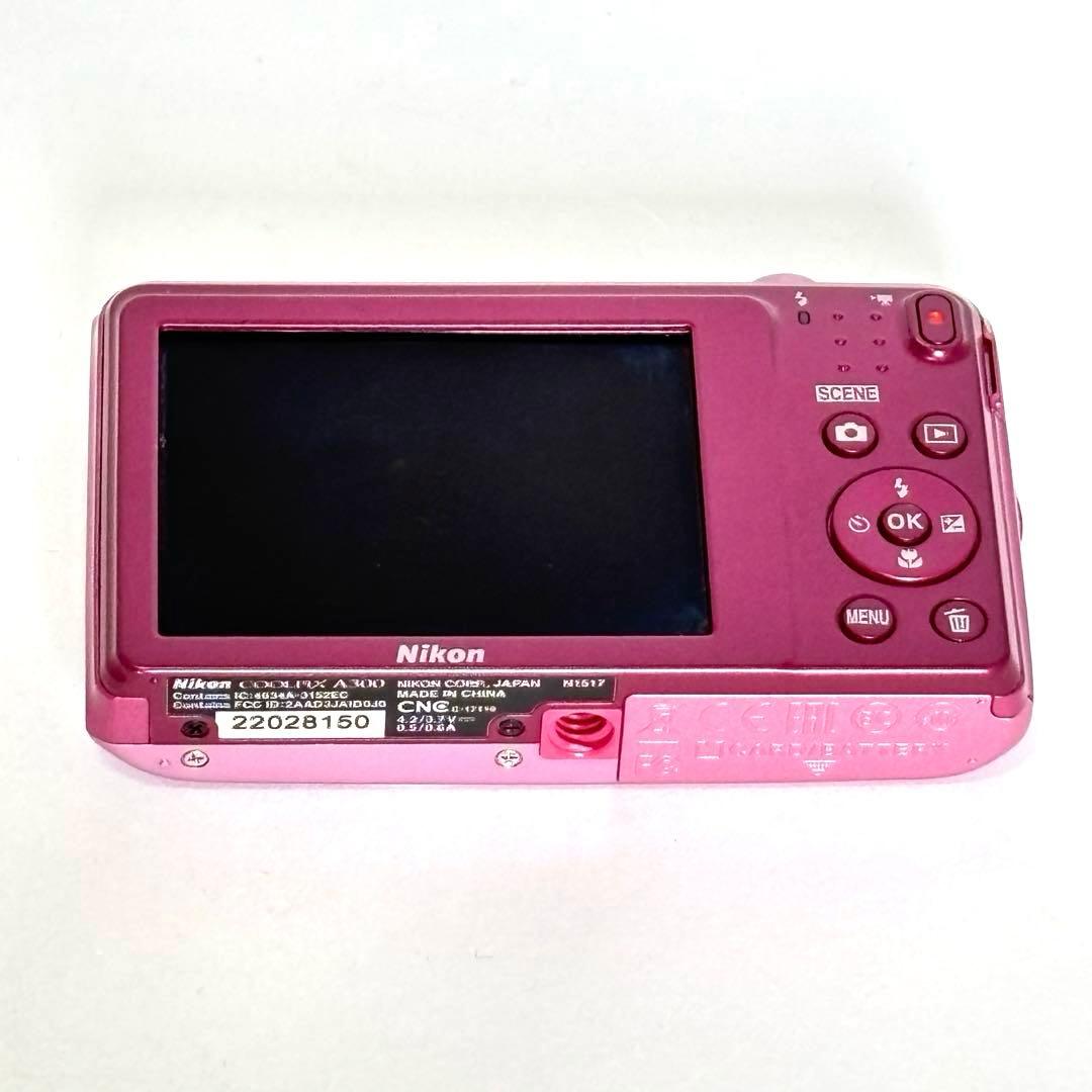 【美品】Nikon coolpix A300 ニコン　デジカメ　SDカード付