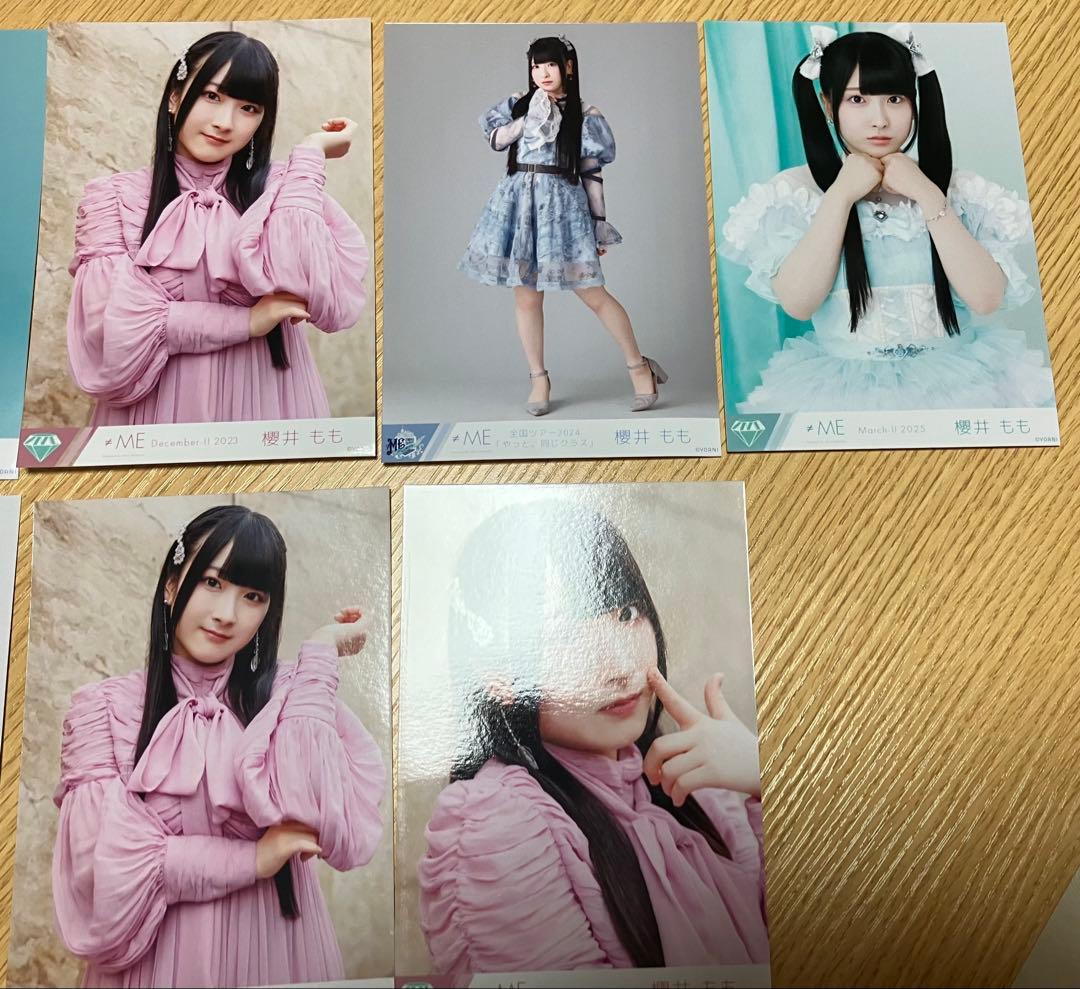 ≠MEノイミー櫻井ももグッズセット スマホチャーム アクリルスタンド 生写真