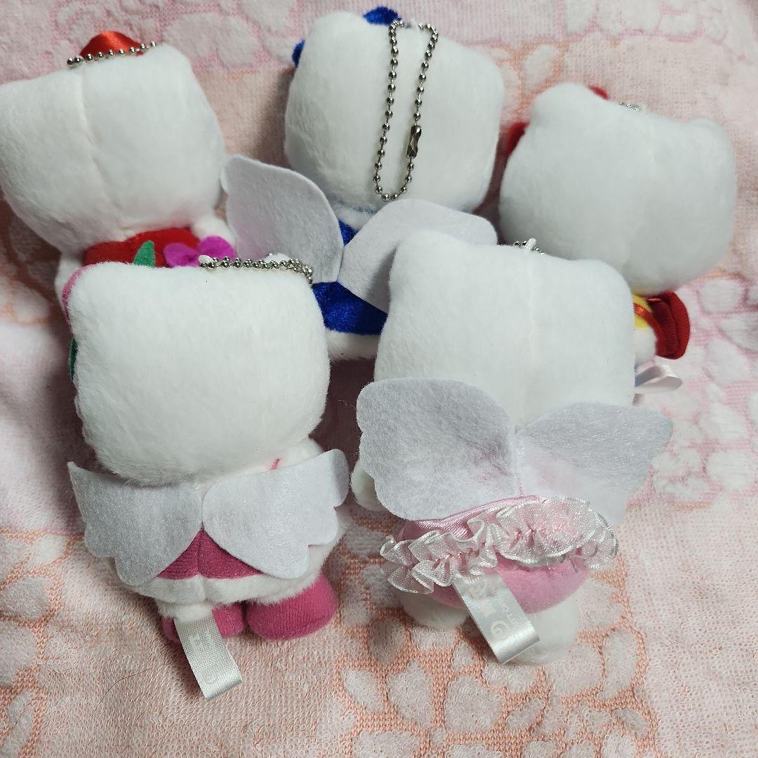 ハローキティ　NTT　DENPOマスコット　ぬいぐるみキーホルダー