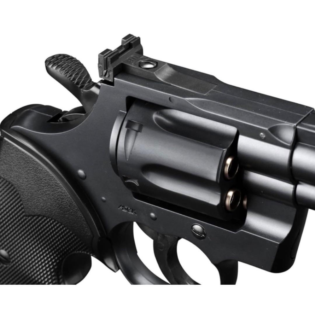 コルトパイソン 357マグナム 4インチ ブラックモデル エアーリボルバー①