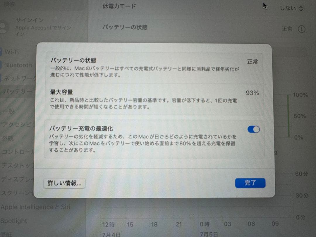 【美品】M1 MacBook Air 13インチ／8GB ・512GB SSD