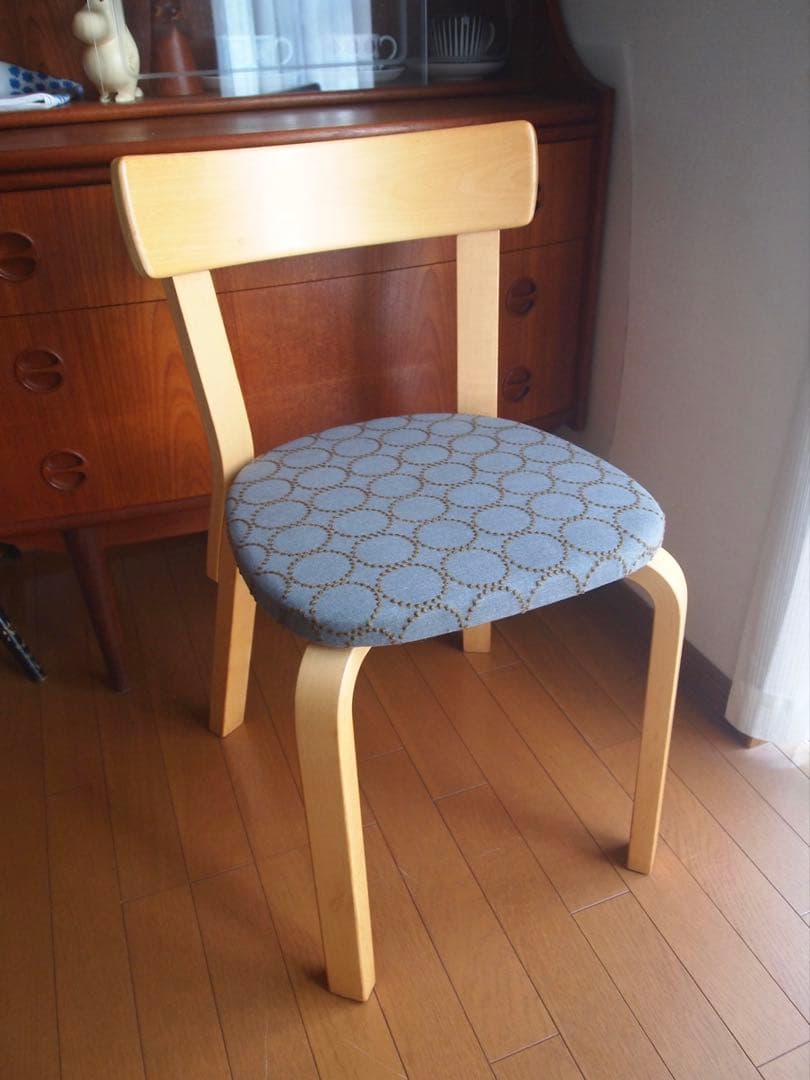 ミナペルホネン タンバリン ハンドメイド スツール 椅子 チェア ベンチ 生地