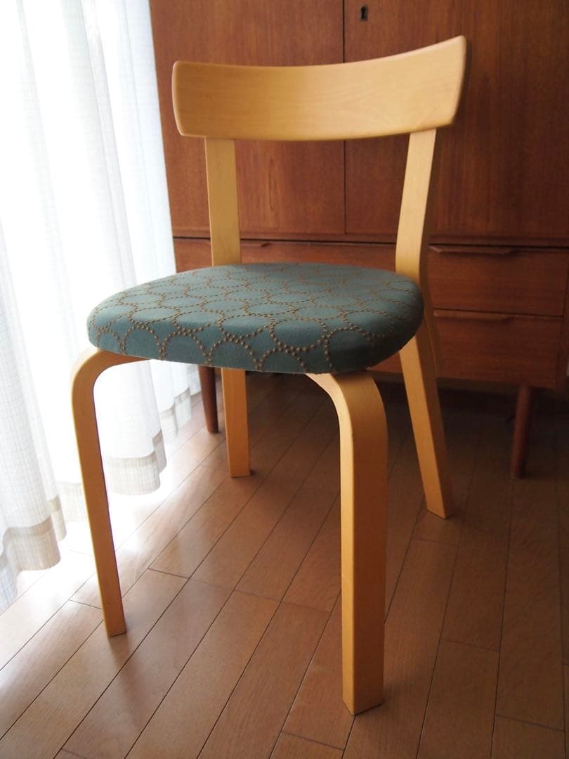 ミナペルホネン タンバリン ハンドメイド スツール 椅子 チェア ベンチ 生地