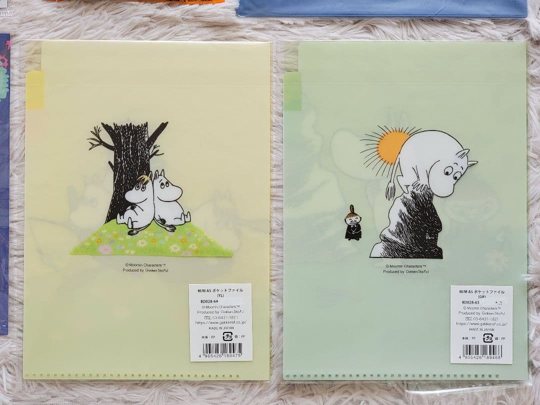 廃盤入手困難超希少・激レアムーミングッズ　エコバッグ、マステ・ワックスペーパー等