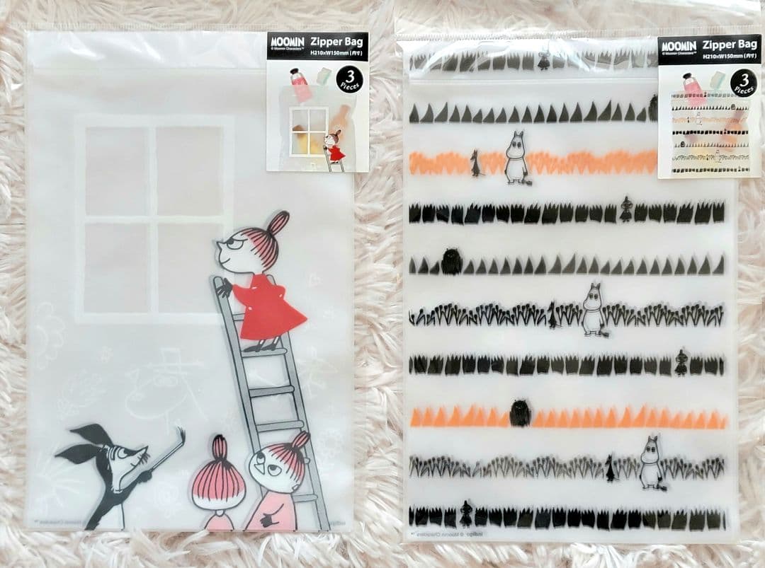 廃盤入手困難超希少・激レアムーミングッズ　エコバッグ、マステ・ワックスペーパー等