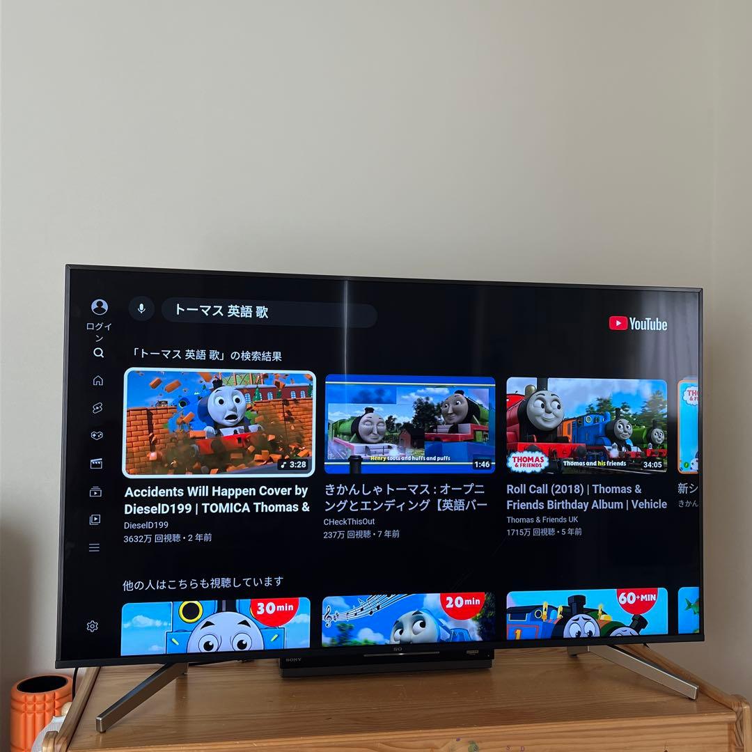 55インチ 液晶テレビ スクラッチあり