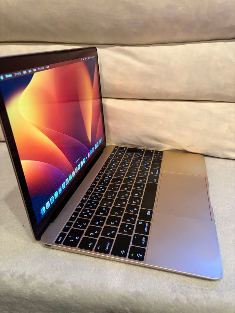 MacBook 12㌅ (2017) ゴールド A1534/m3/8G/256G