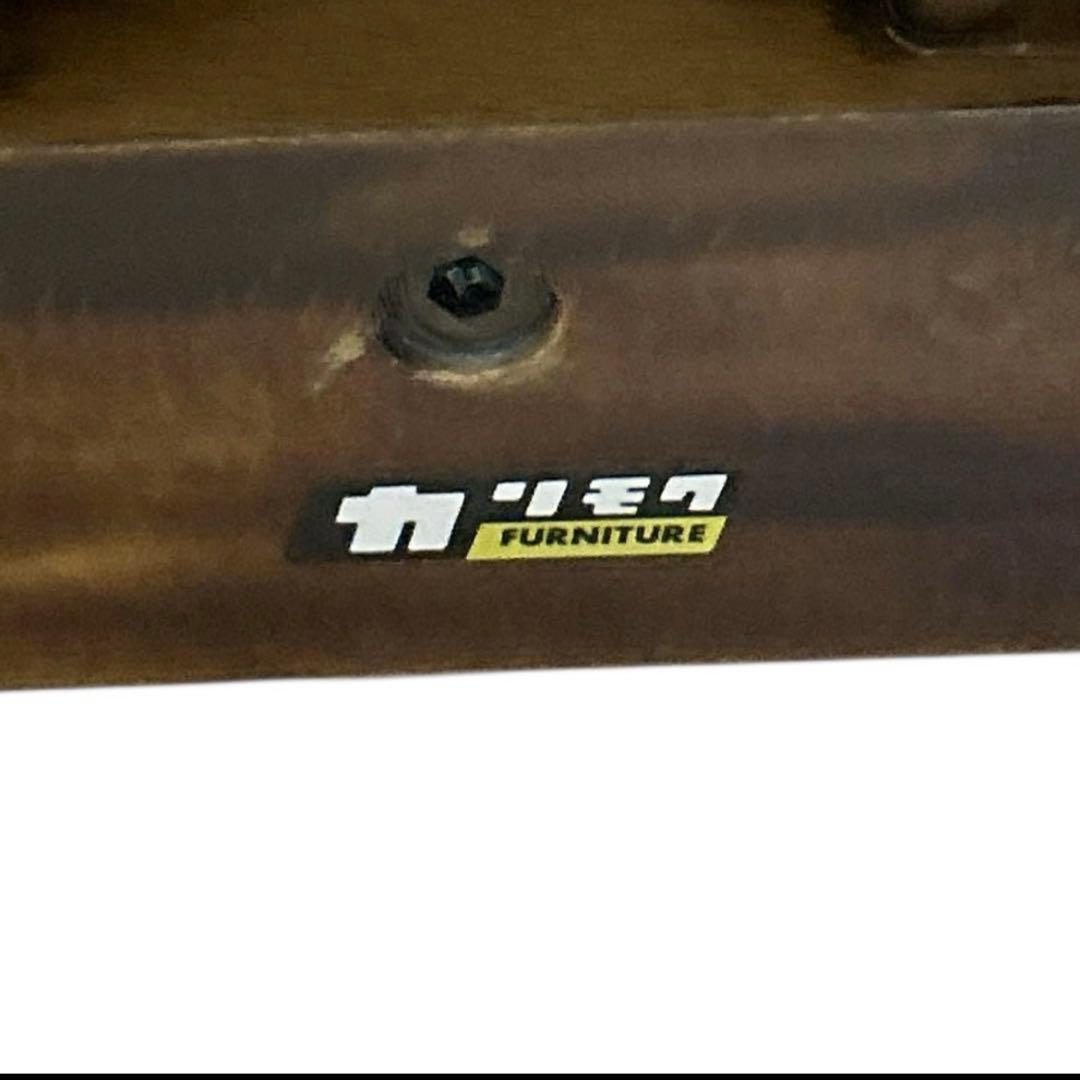 【ヴィンテージ】カリモク コロニアル花 柄希少セパレート3人掛け 猫足