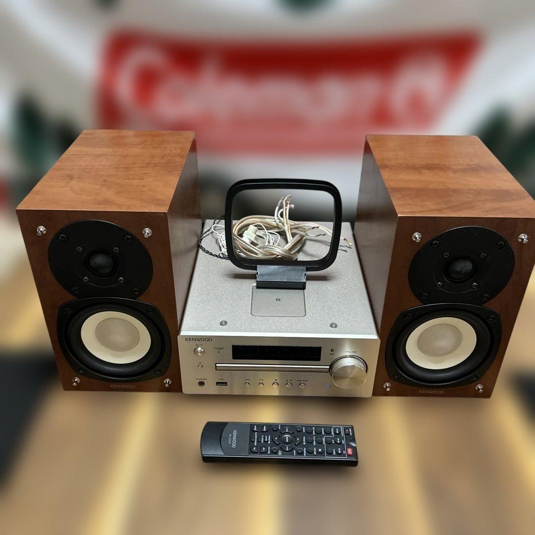 KENWOOD ミニコンポ ウーファー付き