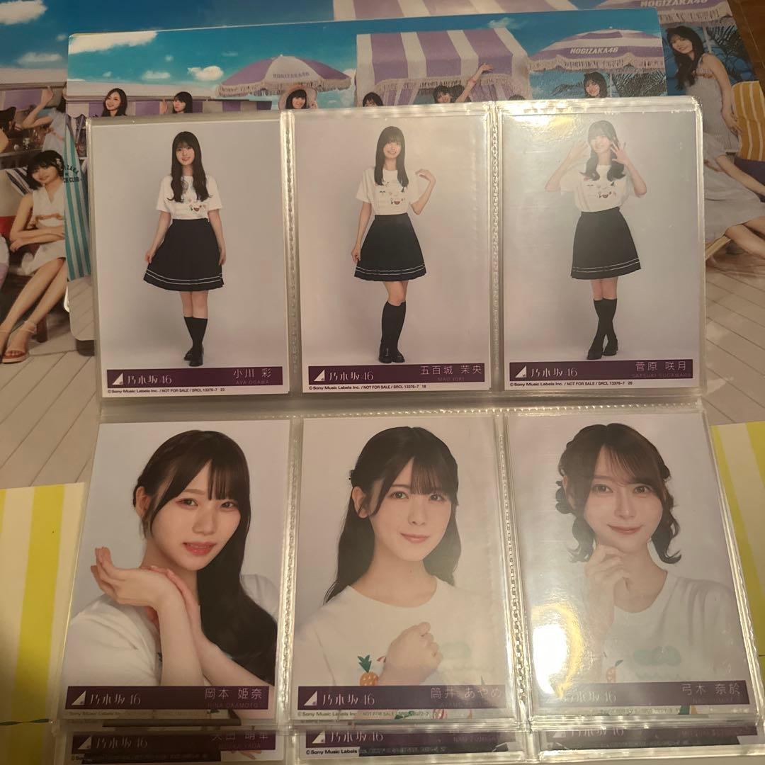 乃木坂46 Same numbers 封入生写真コンプ