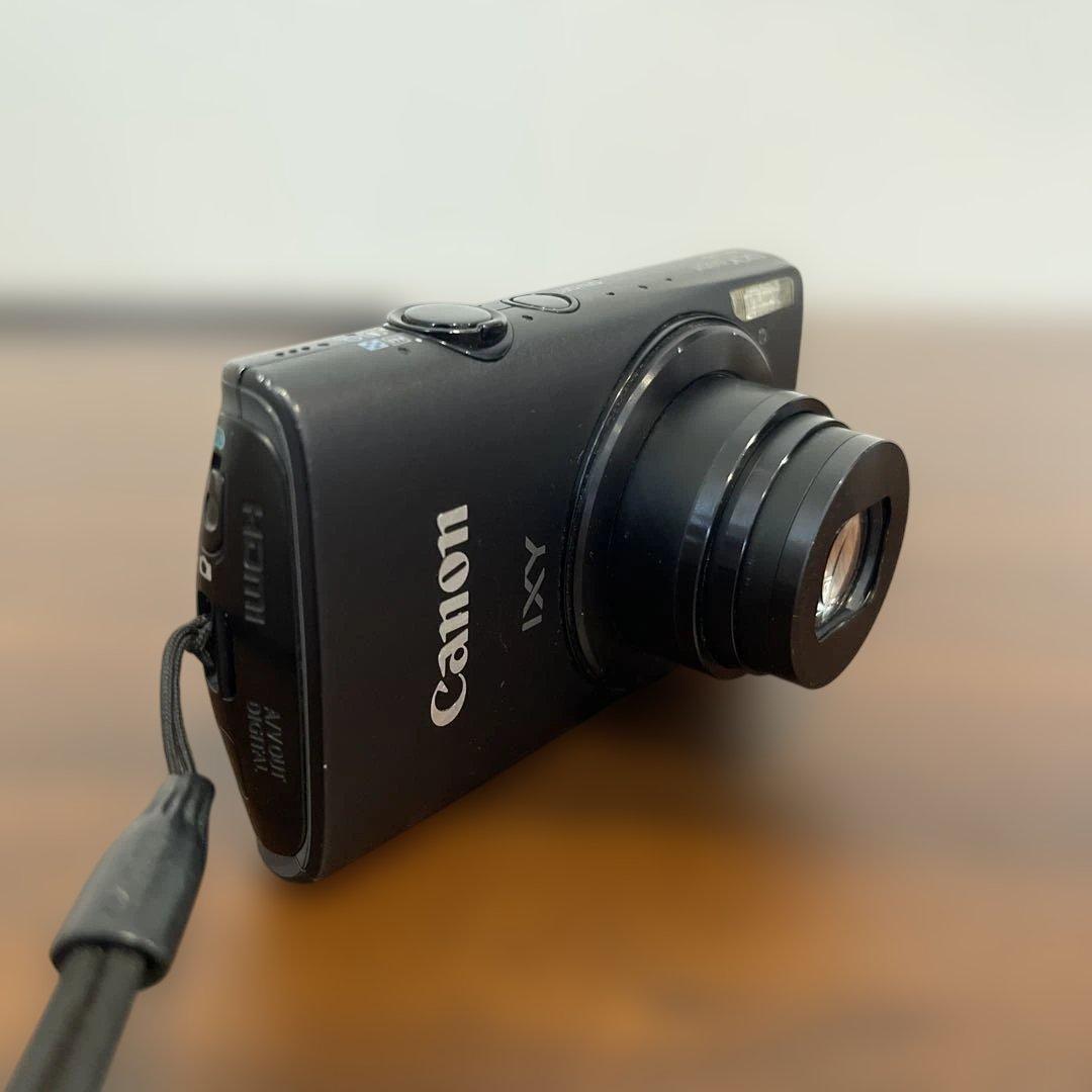 4257 Canon IXY 600F ブラック デジカメ