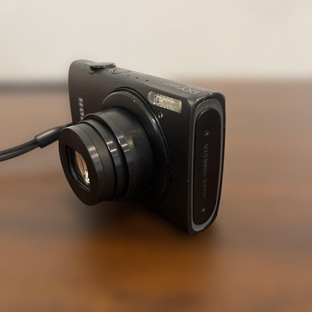 4257 Canon IXY 600F ブラック デジカメ