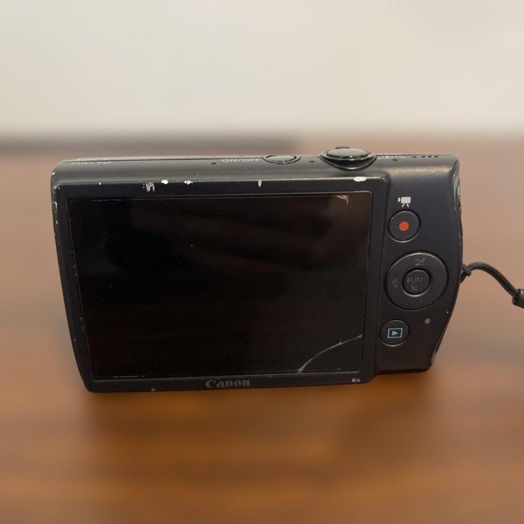 4257 Canon IXY 600F ブラック デジカメ