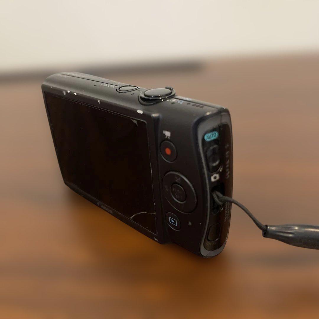 4257 Canon IXY 600F ブラック デジカメ