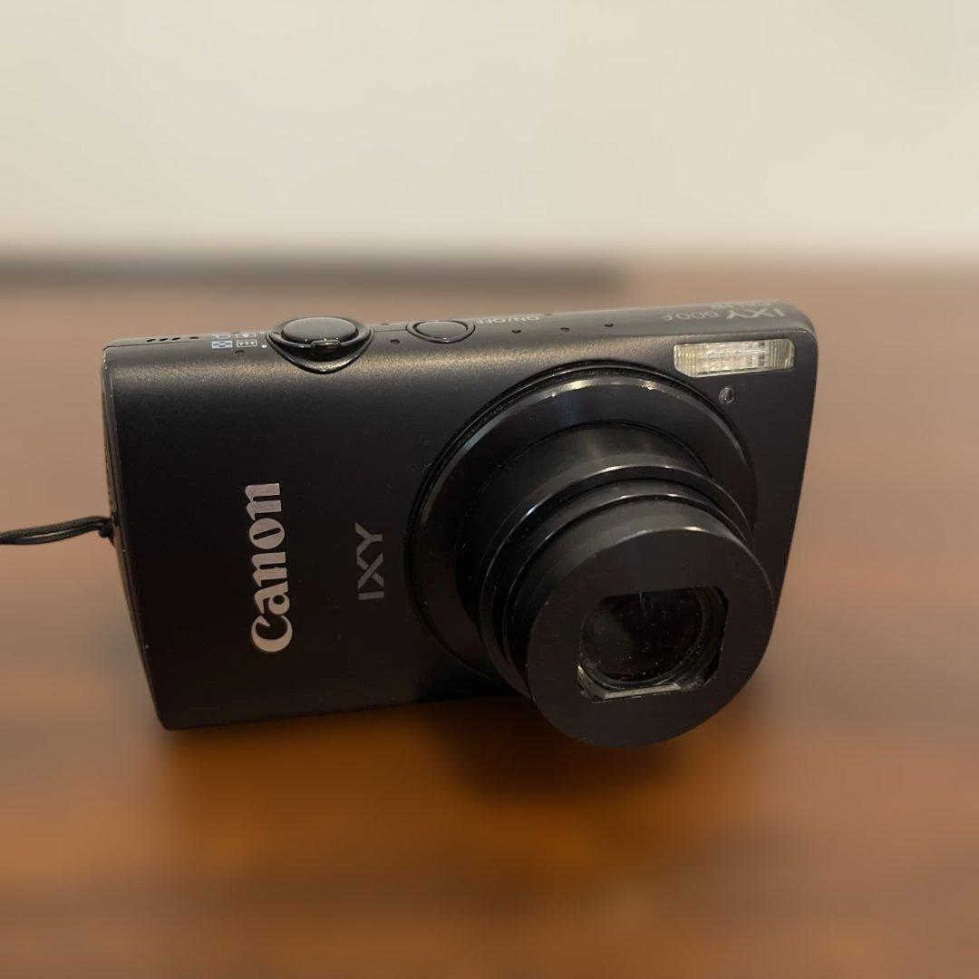 4257 Canon IXY 600F ブラック デジカメ