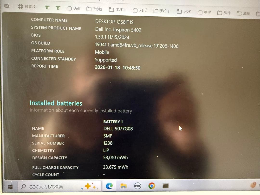 DELL Inspiron 5402 i5/8GB搭載 14型 ノートPC