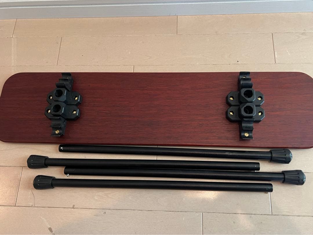 パドック　一枚板サイドテーブル　オイルフィニッシュ　蜜蝋ワックス仕上げ