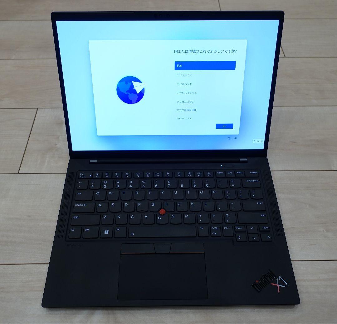 ThinkPad X1 Carbon Gen10 32GB 256GB US配列