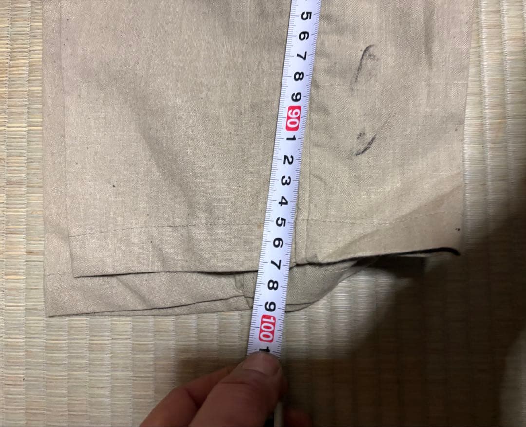 旧日本陸軍　夏用？薄手生地ズボン　昭和19年製