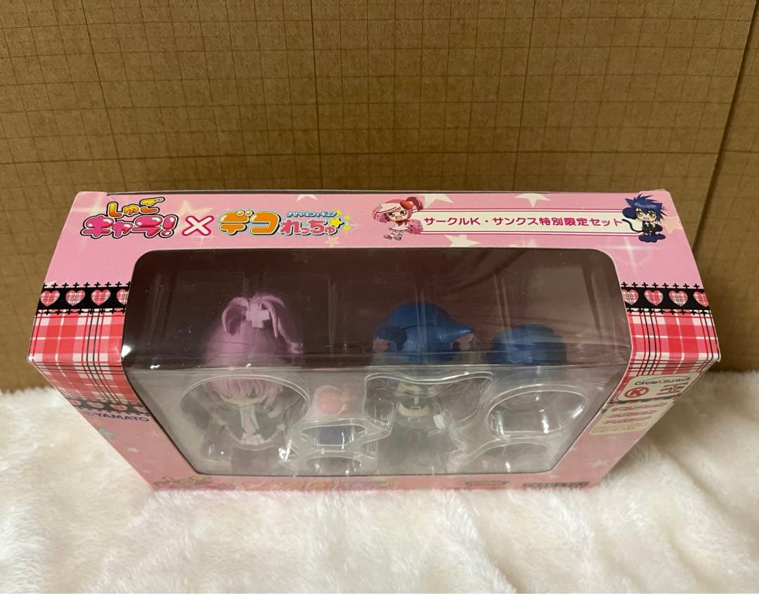 しゅごキャラ デコれっちゅ あむ＆イクト サークルK サンクス 限定セット