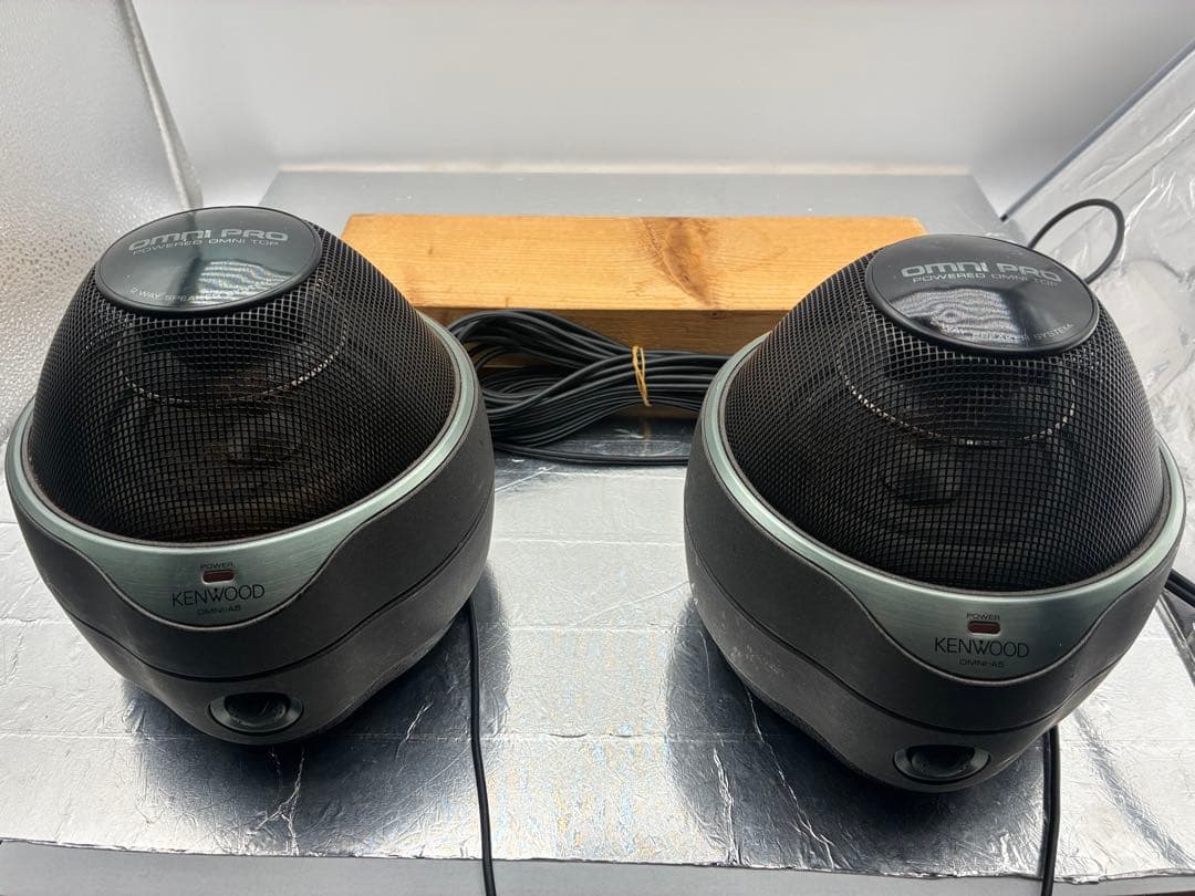 KENWOOD OMNI-A5 ケンウッド スピーカー　 2個セット グレー