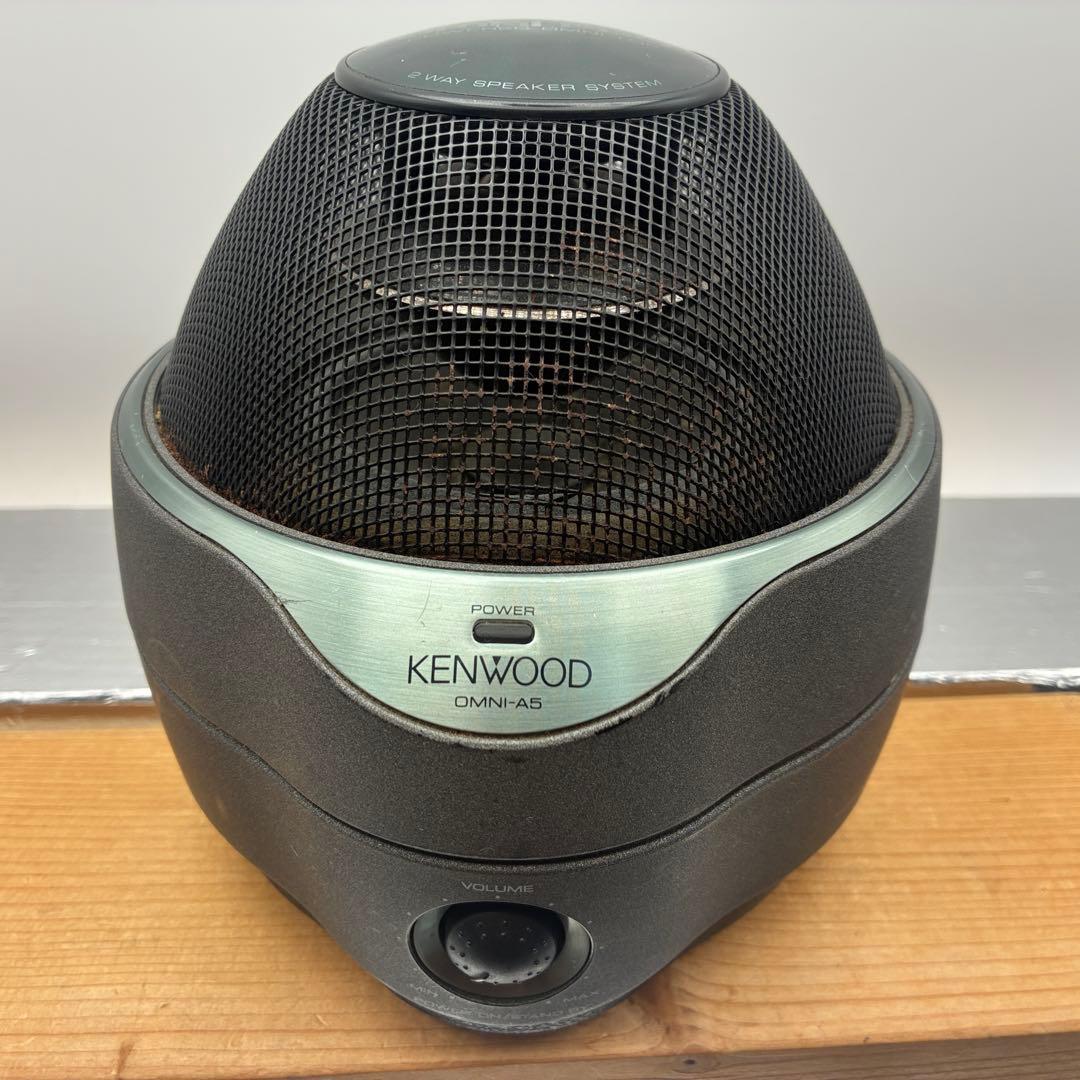 KENWOOD OMNI-A5 ケンウッド スピーカー　 2個セット グレー