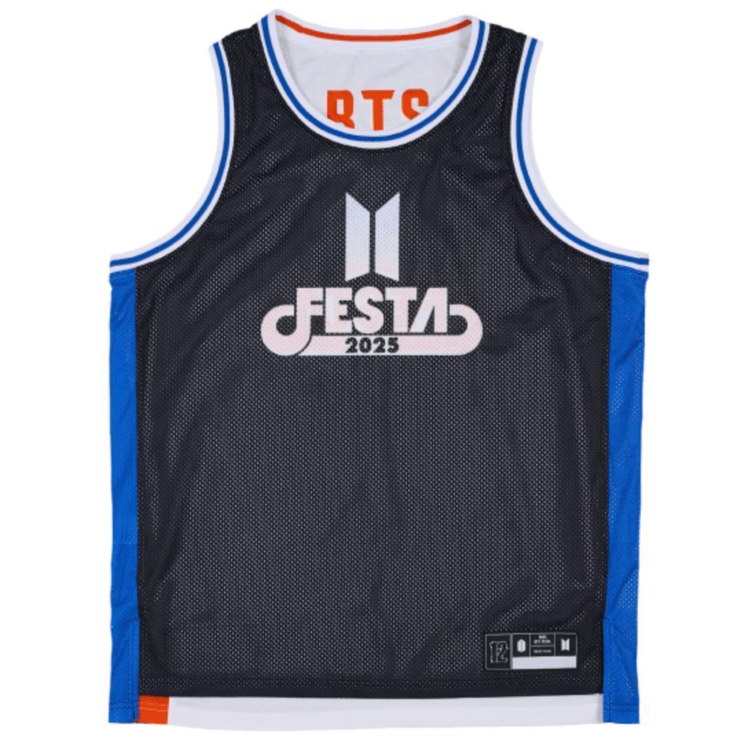 即日発送　BTS FESTA 2025 リバーシブルバスケットボールユニフォーム