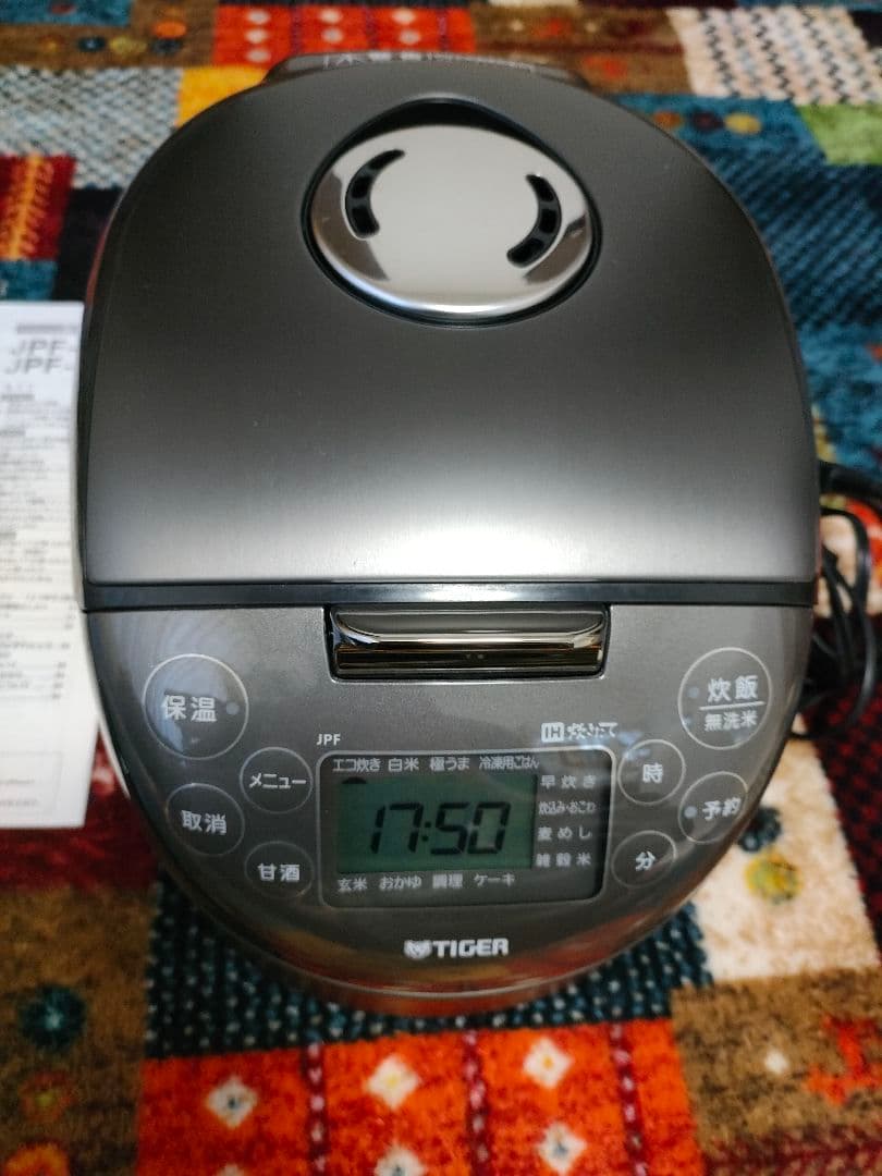 TIGER 炊きたて IHジャー炊飯器