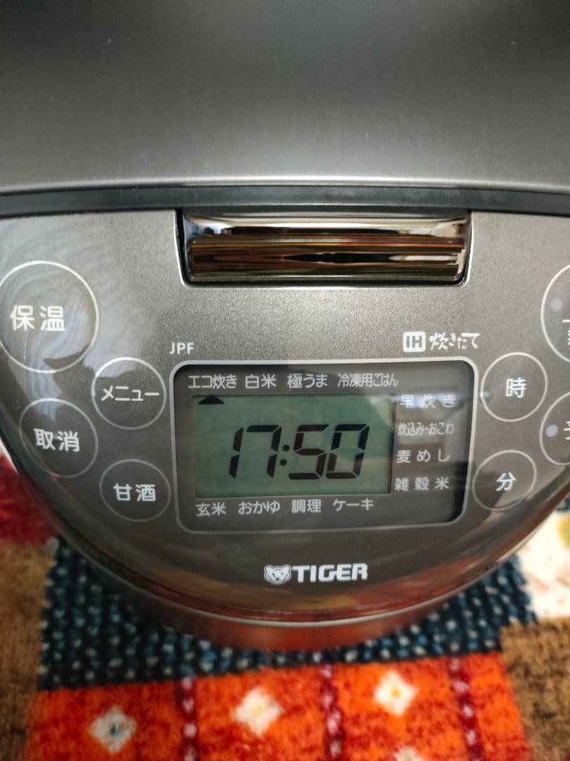 TIGER 炊きたて IHジャー炊飯器