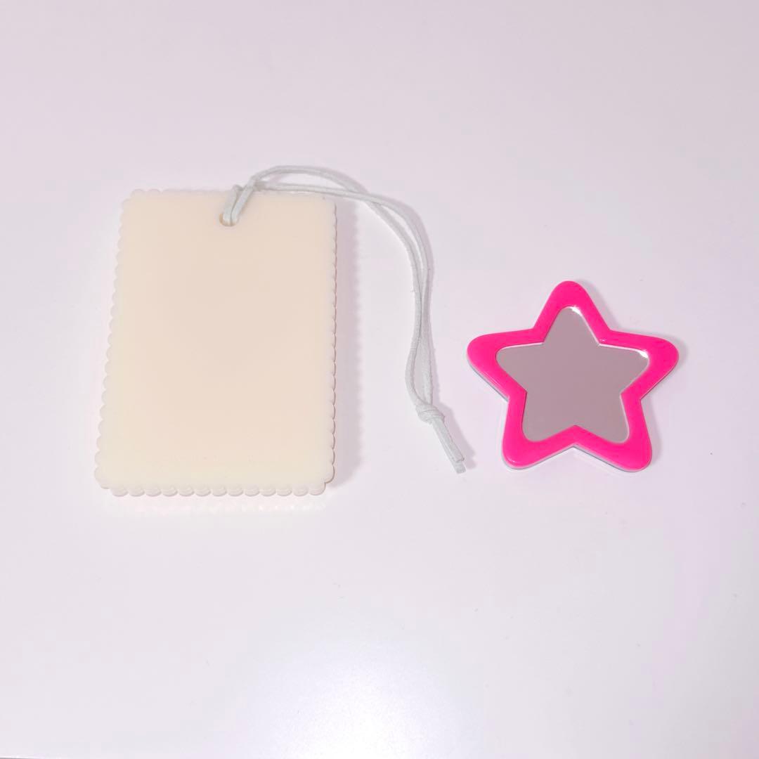 ファンシーアラモード　うさぎ　トレカホルダー　フォトホルダー　ミラー